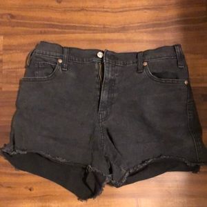 Levi’s high rise shorts